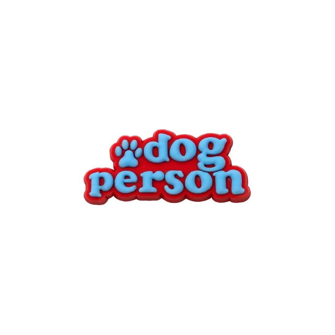 Dog Person Shoe Charm