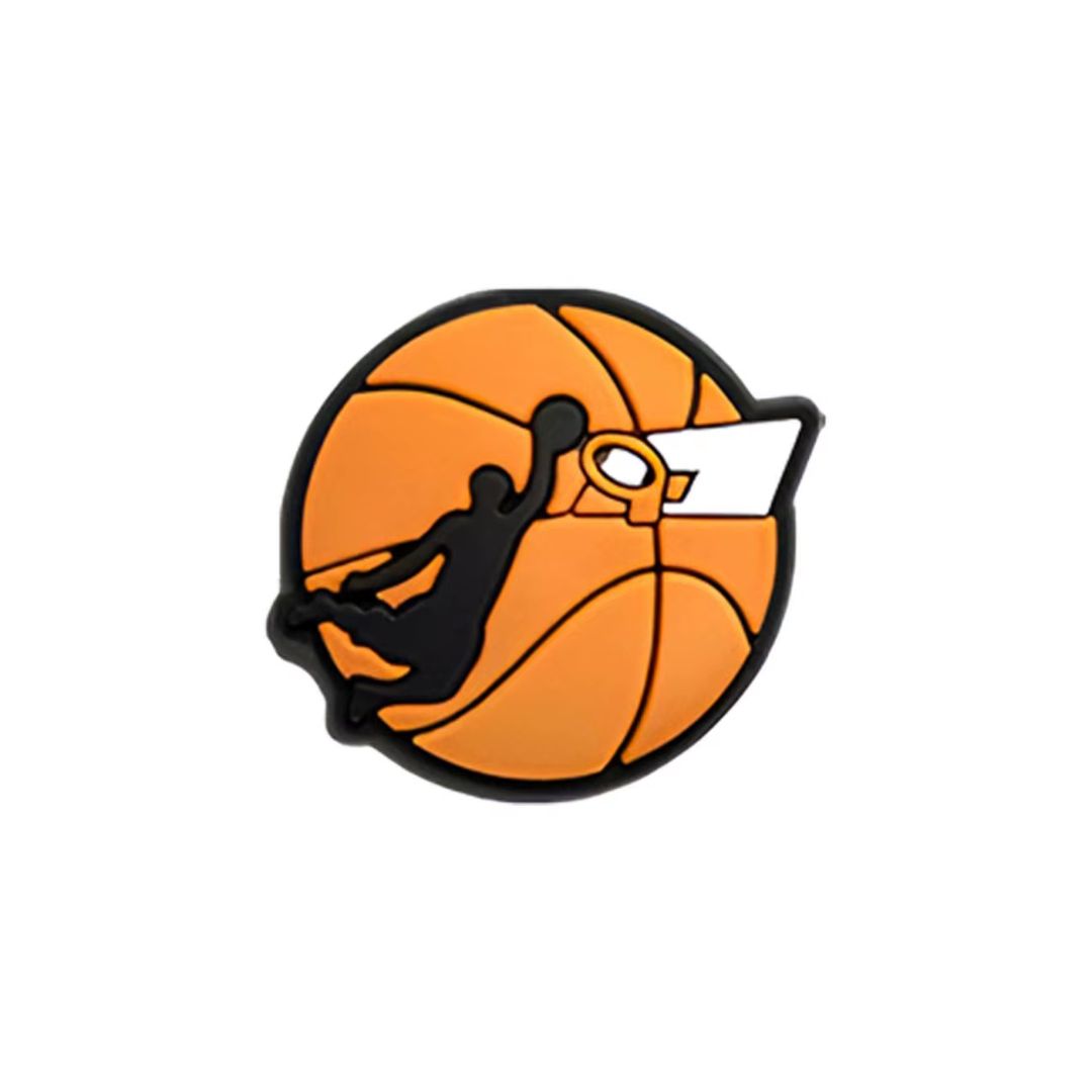 Basketball Player Shoe Charm