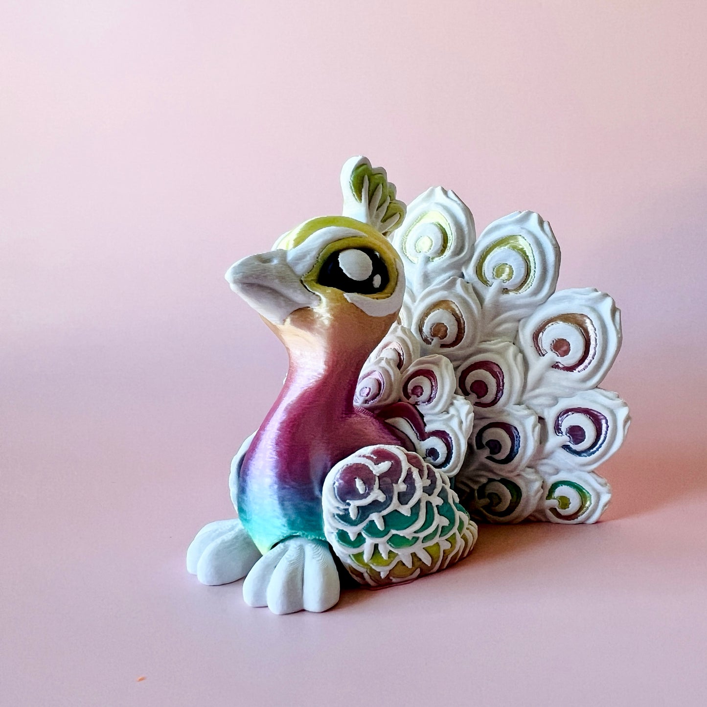 Peacock Figurine