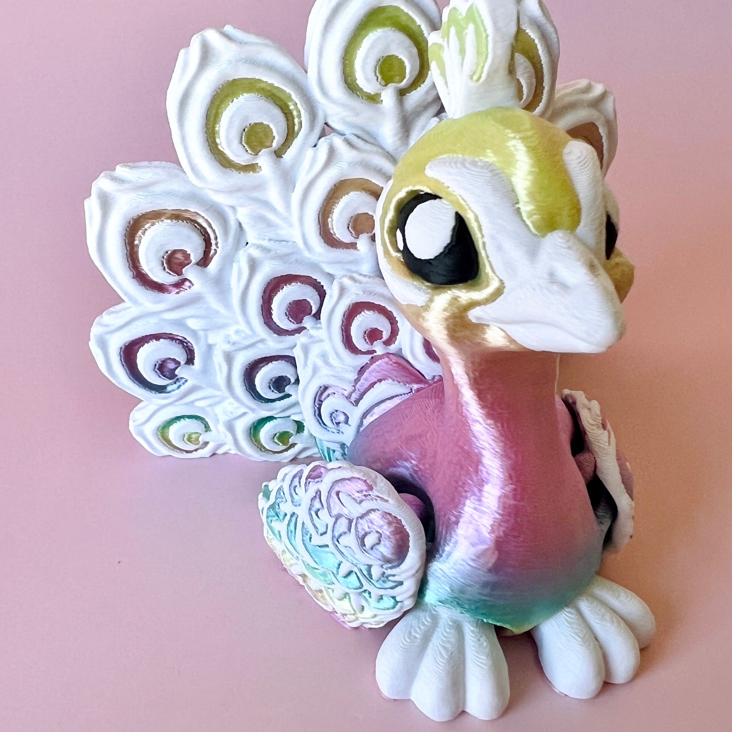 Peacock Figurine