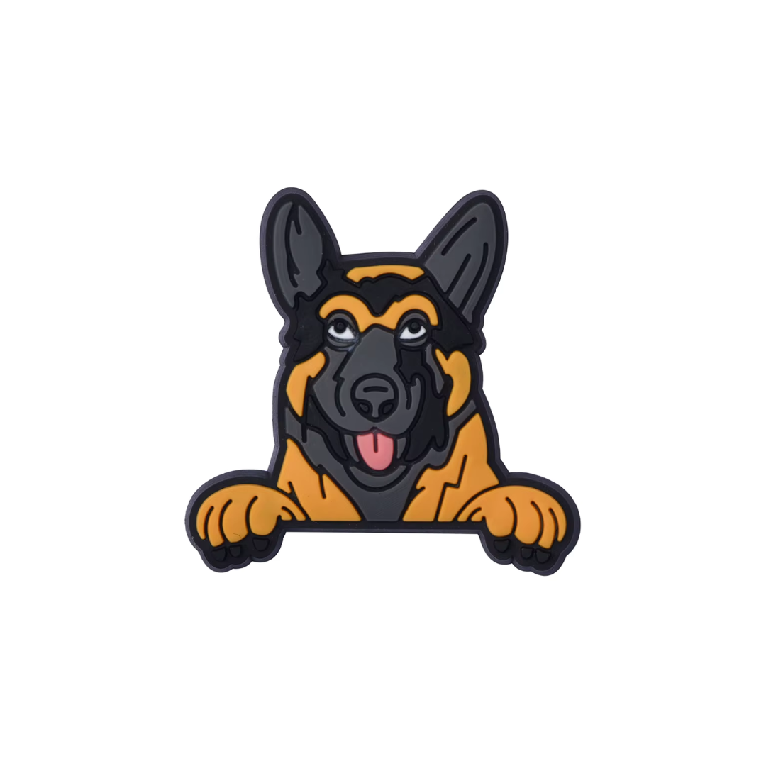 German Shepherd Dog Shoe Charm
