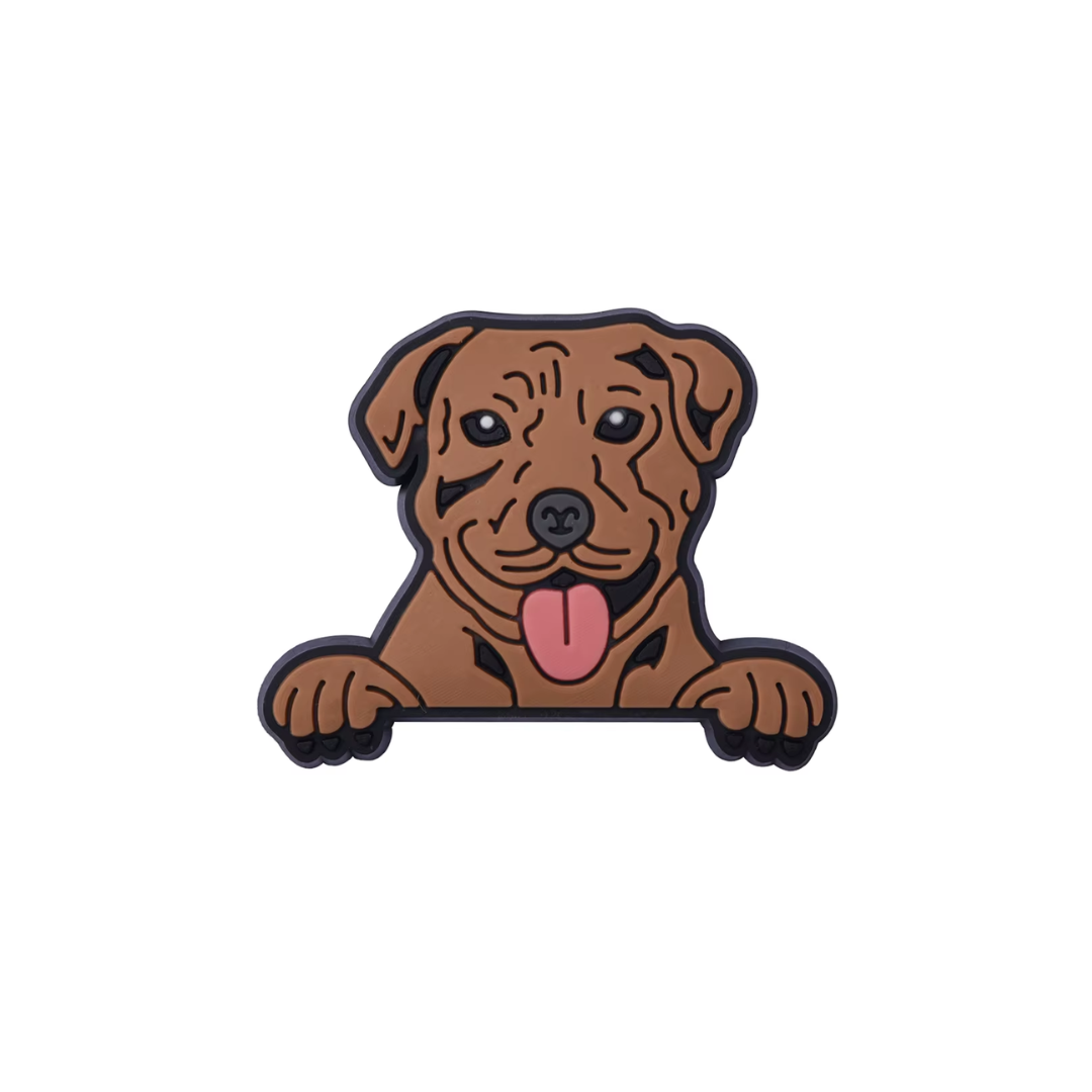 American Pitbull Shoe Charm