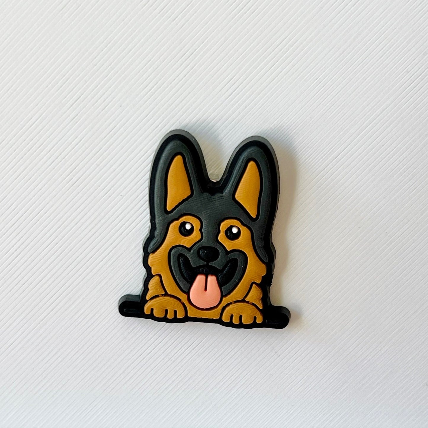 German Shepherd Dog Shoe Charm