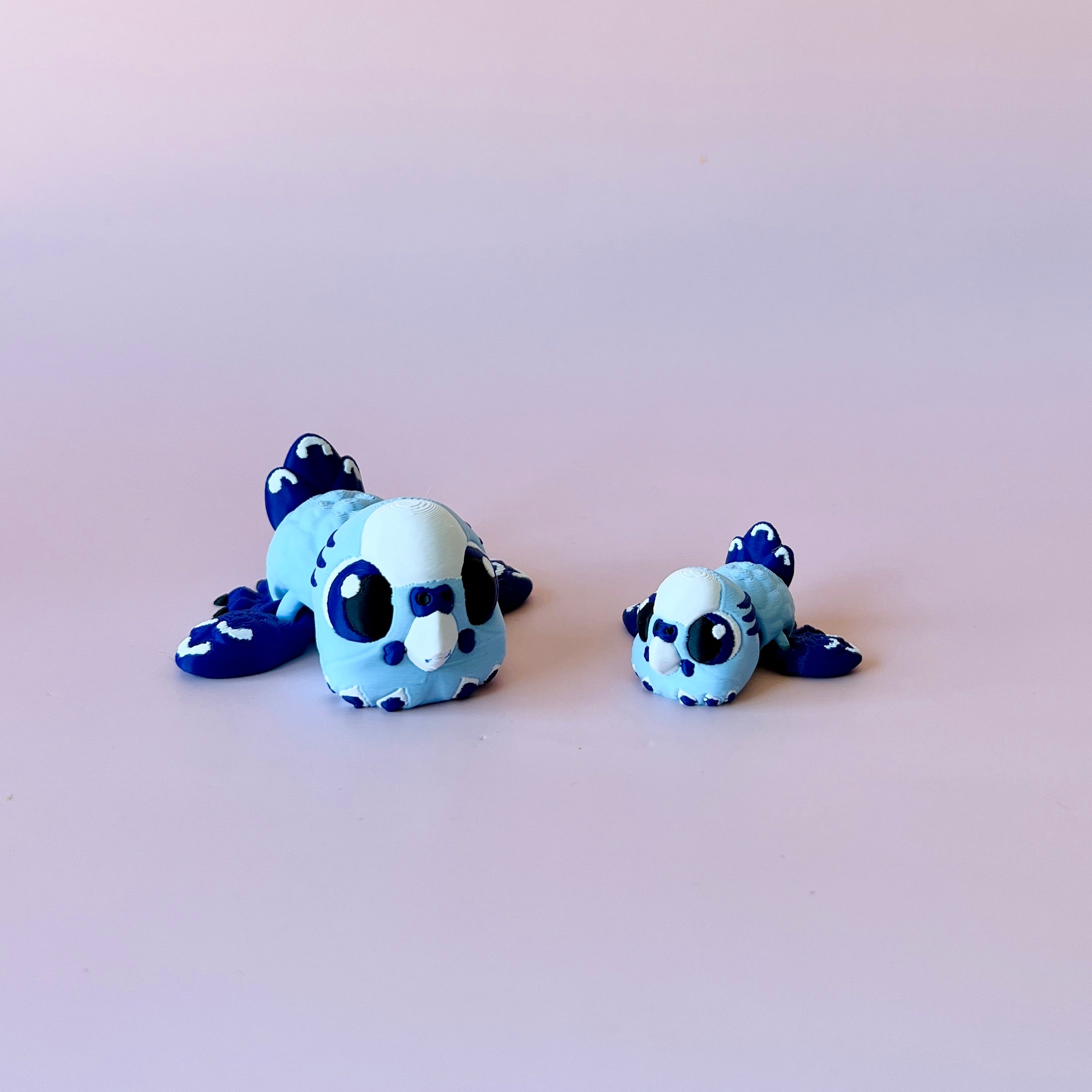 Mini Blue Budgie