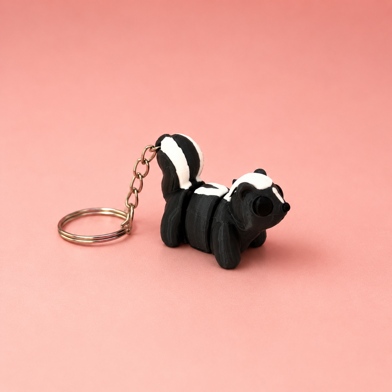 Skunk Keychain