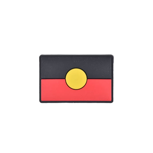 Aboriginal Flag Shoe Charm