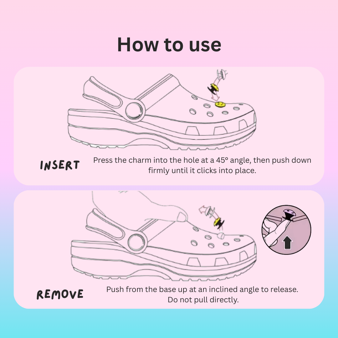 Tropical Palm Tree Shoe Charm – Fun Summer Croc Accessory