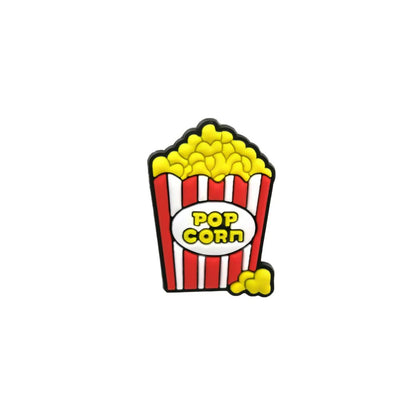 Popcorn Shoe Charm