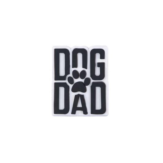 Dog Dad Shoe Charm