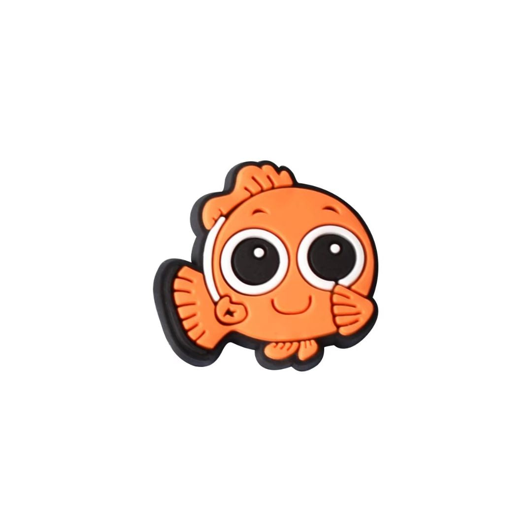 Smiling Clownfish Shoe Charm