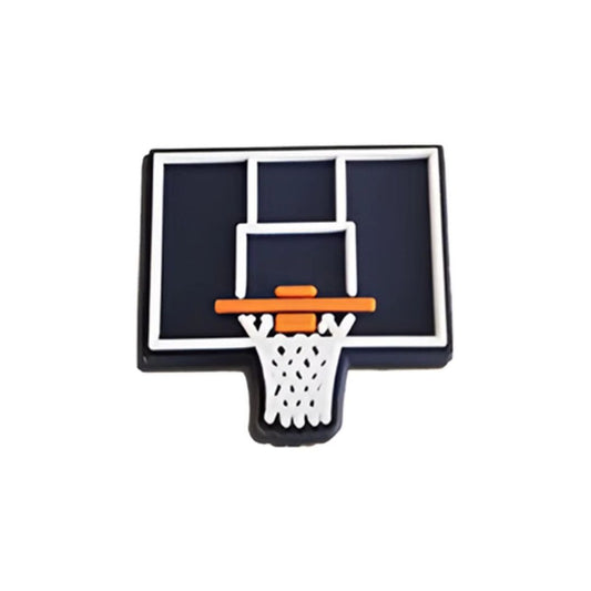 Basketball Hoop Shoe Charm