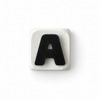 White Base - Black Text