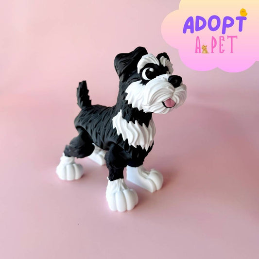 Schnauzer Dog Figurine
