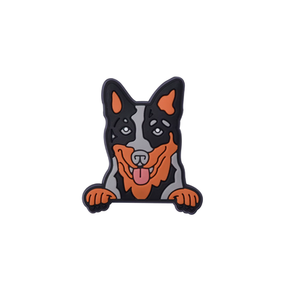 Blue Heeler Dog Shoe Charm
