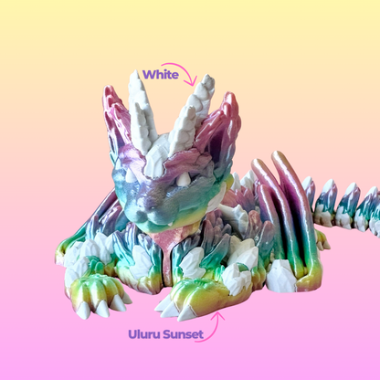 Cat Dragon with Wings Figurine