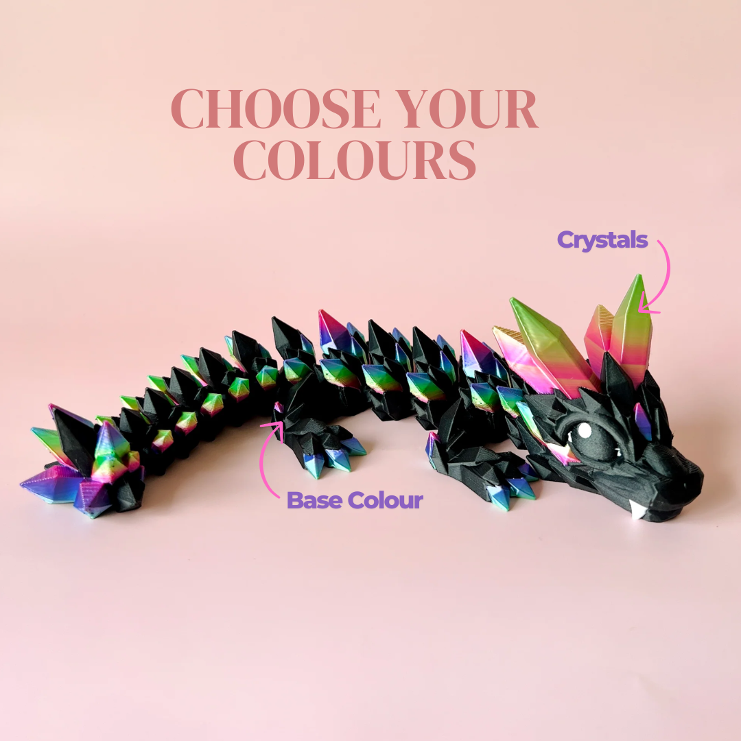 Crystal Dragon Baby - Custom Crystals