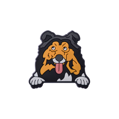 Collie Dog Shoe Charm