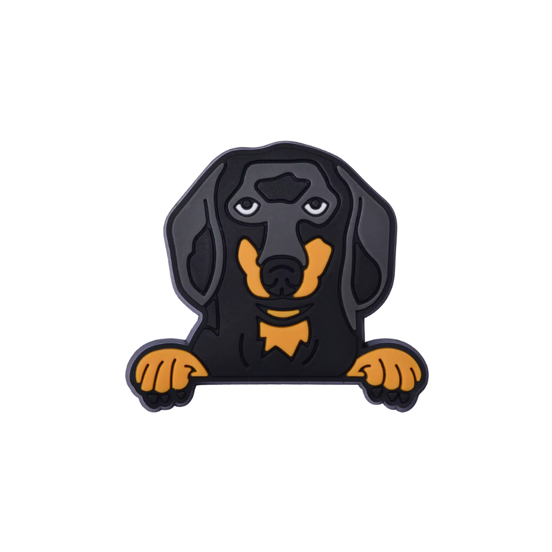 Dachshund Dog Shoe Charm