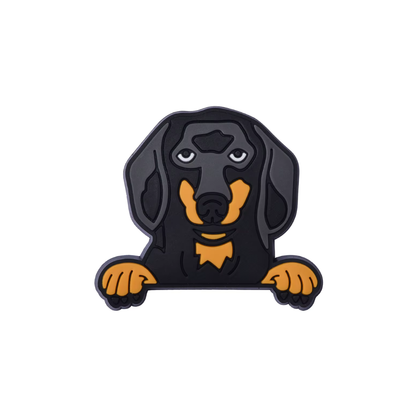 Dachshund Dog Shoe Charm