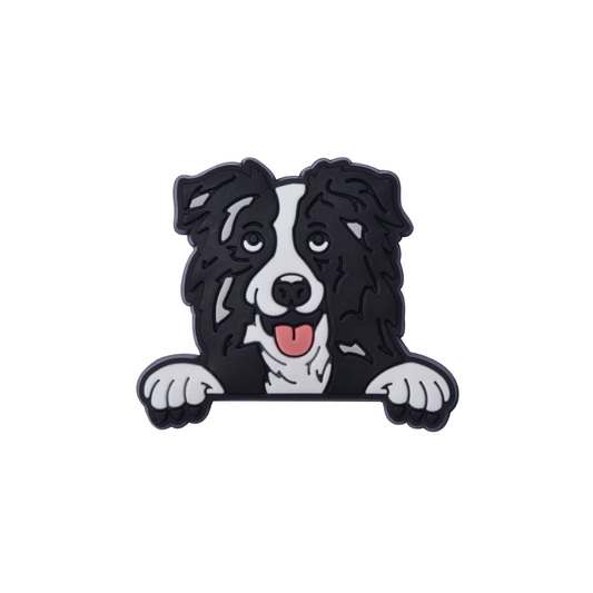 Border Collie Shoe Charm