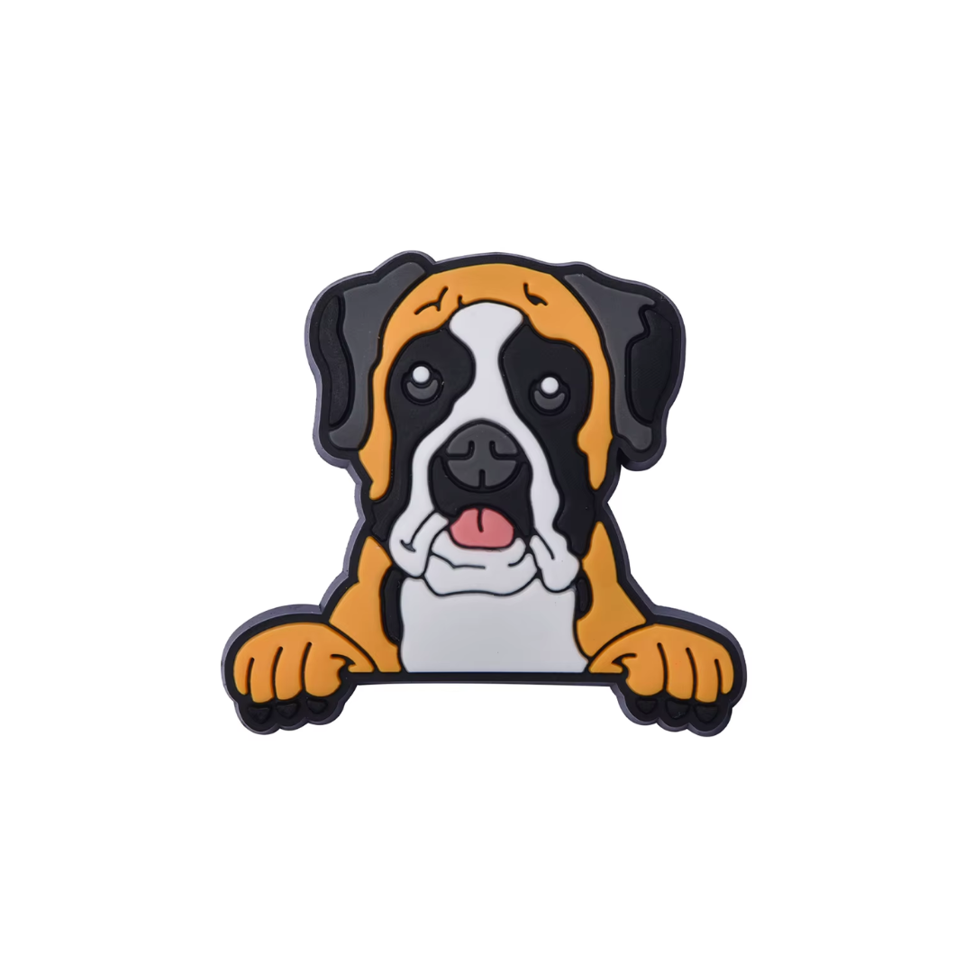 Boxer Dog Shoe Charm