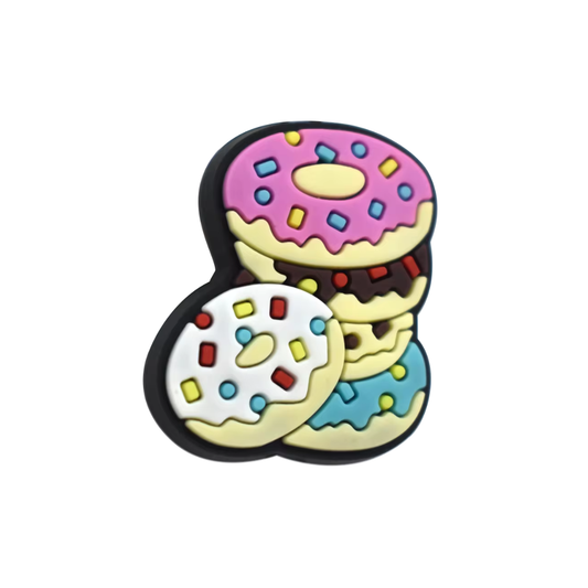 Donut Stack Shoe Charm
