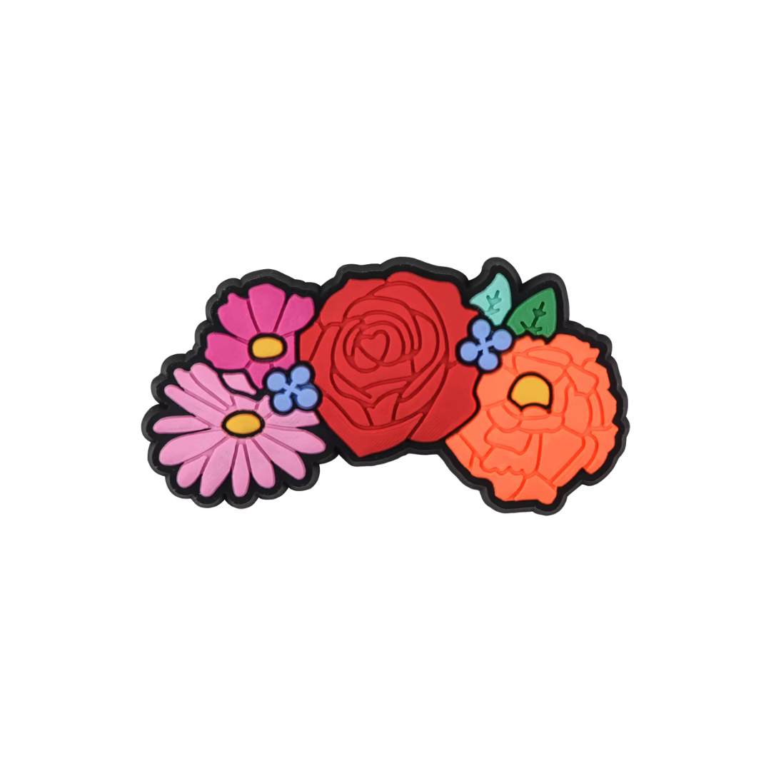 Floral Garden Shoe Charm