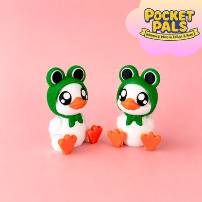Duck with Frog Outfit Mini