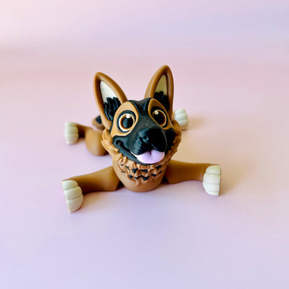 German Shepherd Dog Figurine