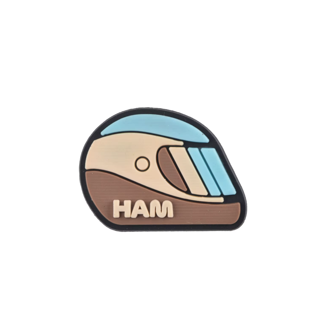 Hamilton F1 Helmet Shoe Charm