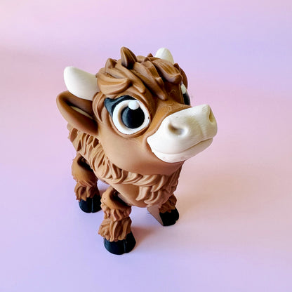 Highland Cow Figurine