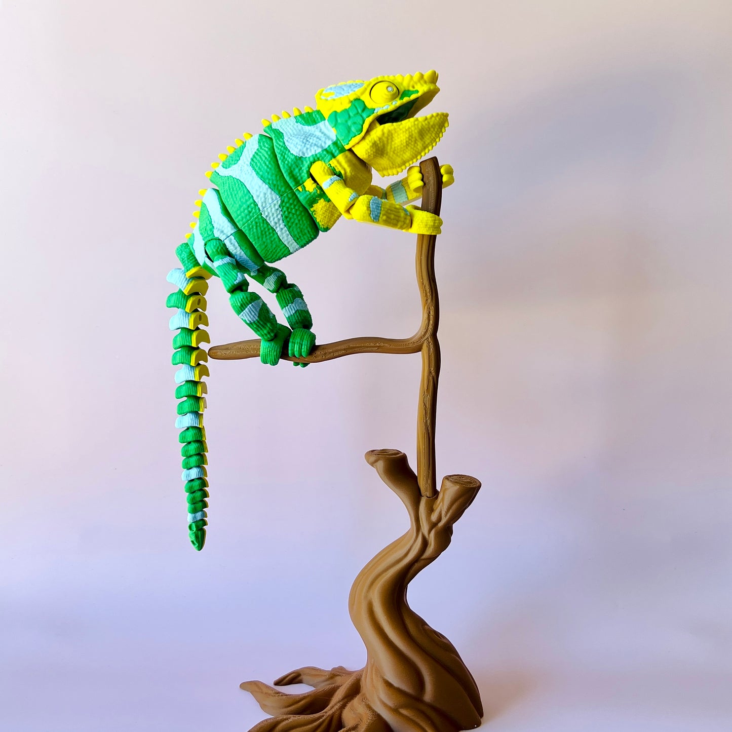 Panther Chameleon with Jungle Stand