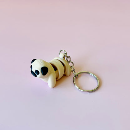 Pug Keychain