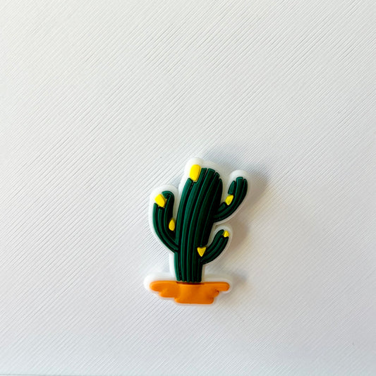 Branching Cactus Shoe Charm