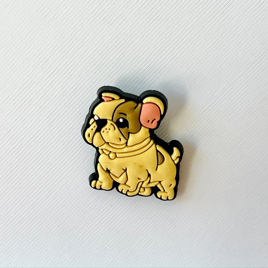 Bulldog Puppy Dog Shoe Charm