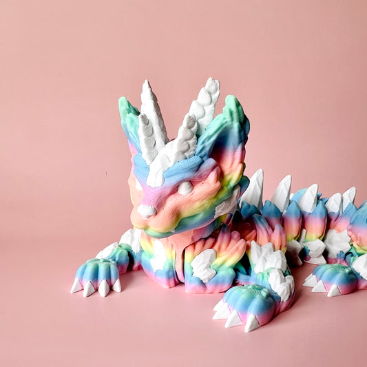 Cat Dragon Figurine