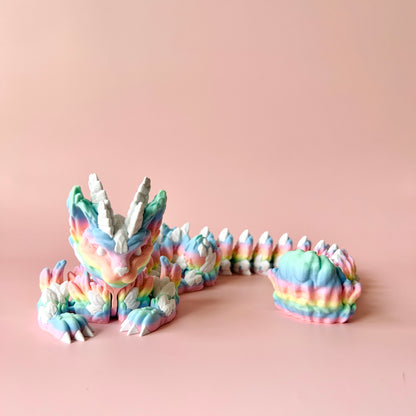 Cat Dragon Figurine