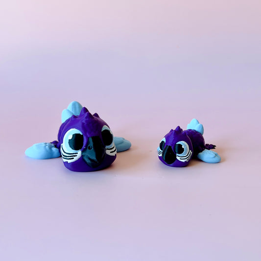 Mini Purple Parrot