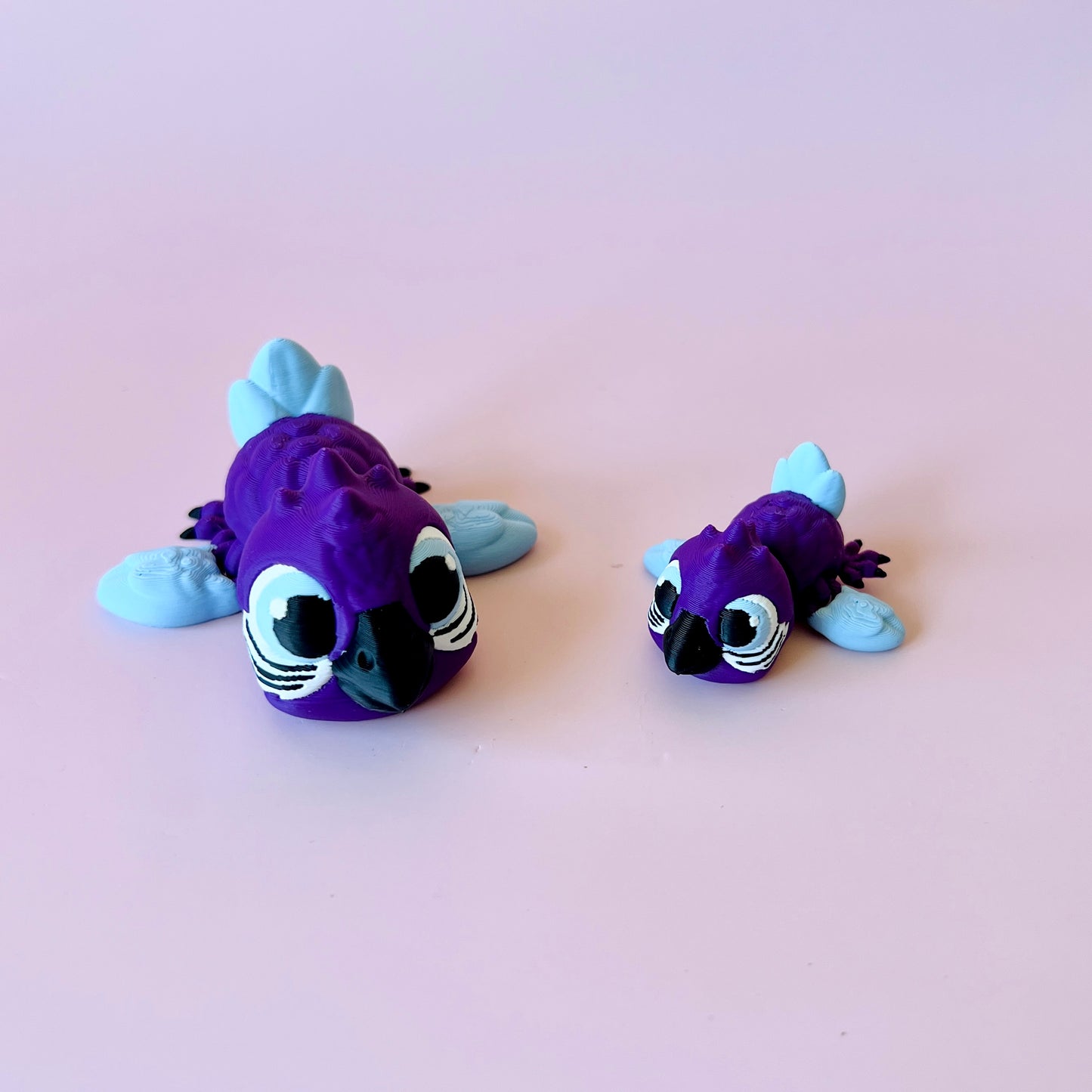 Mini Purple Parrot