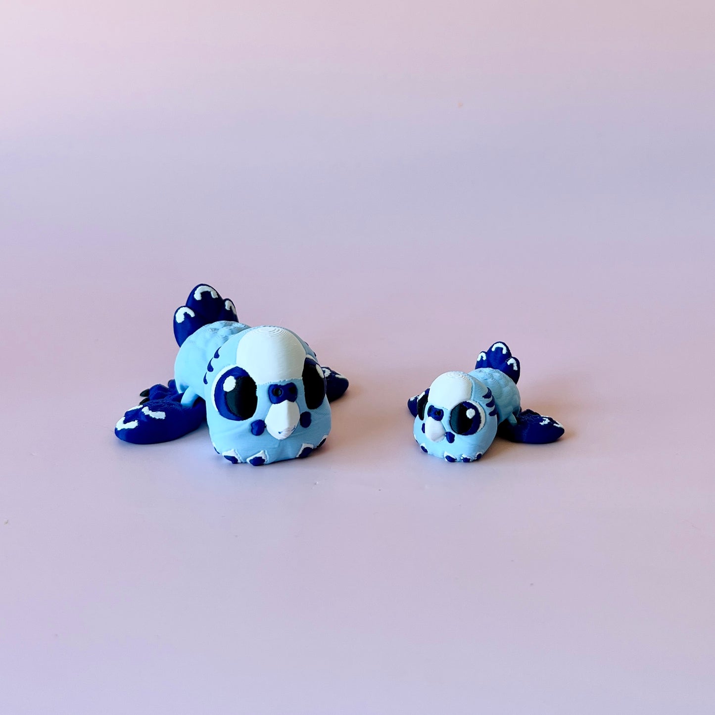 Mini Blue Budgie