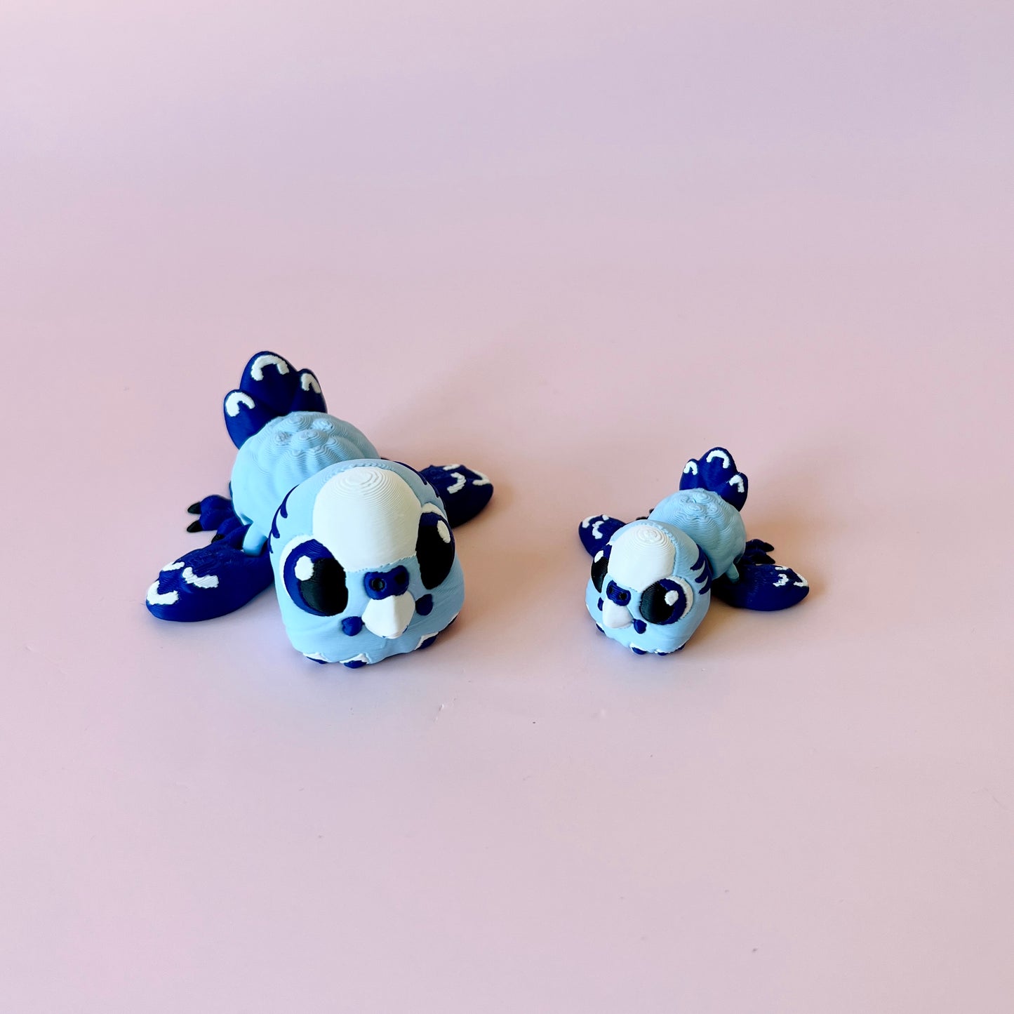 Mini Blue Budgie