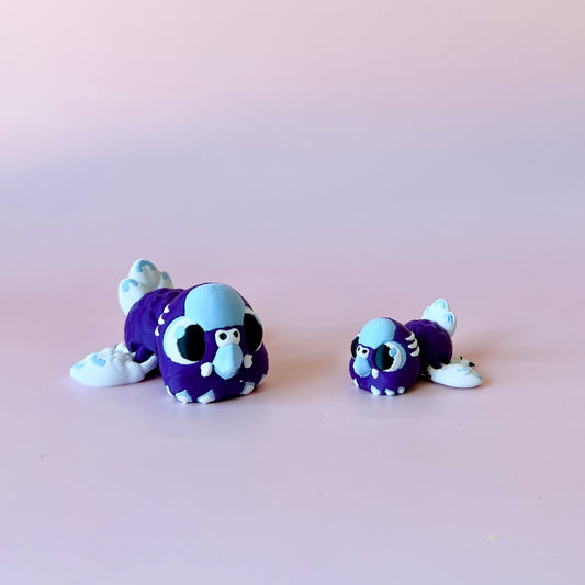 Mini Purple Budgie