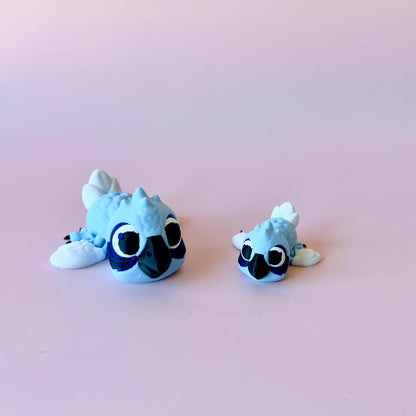 Mini Blue Parrot