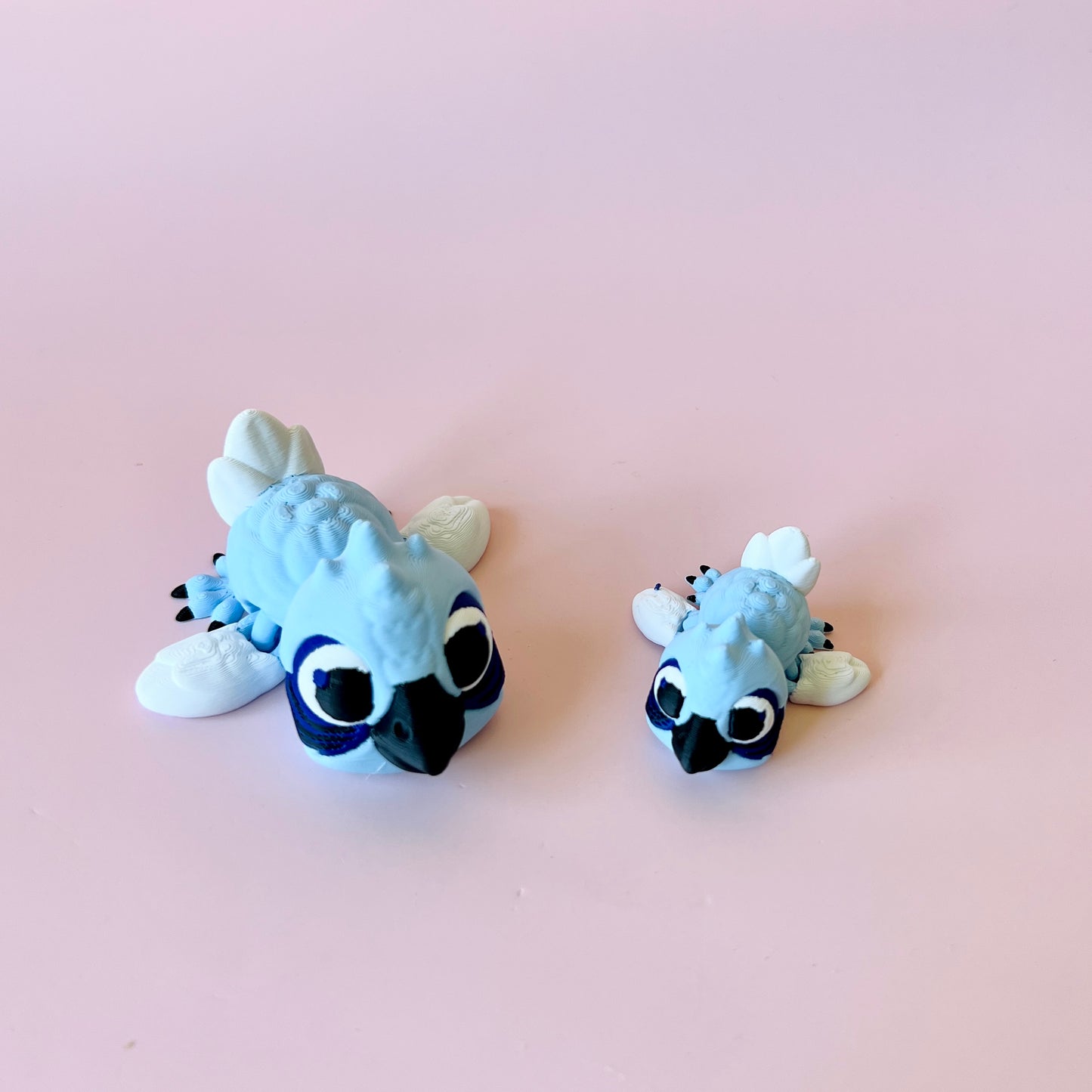 Mini Blue Parrot