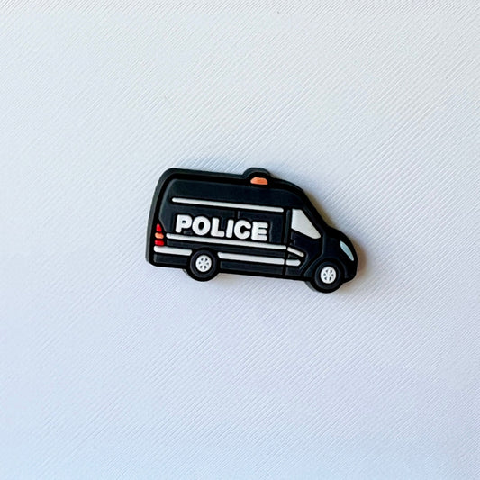 Police Van Shoe Charm