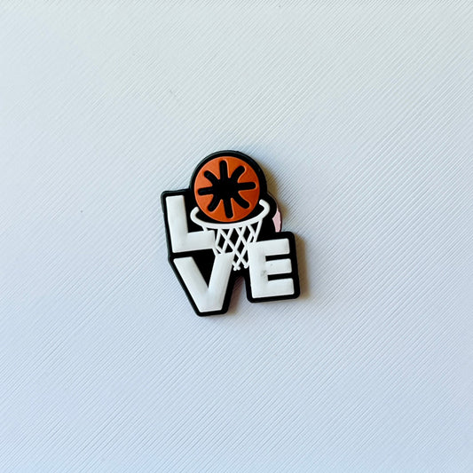 LOVE Basketball Shoe Charm