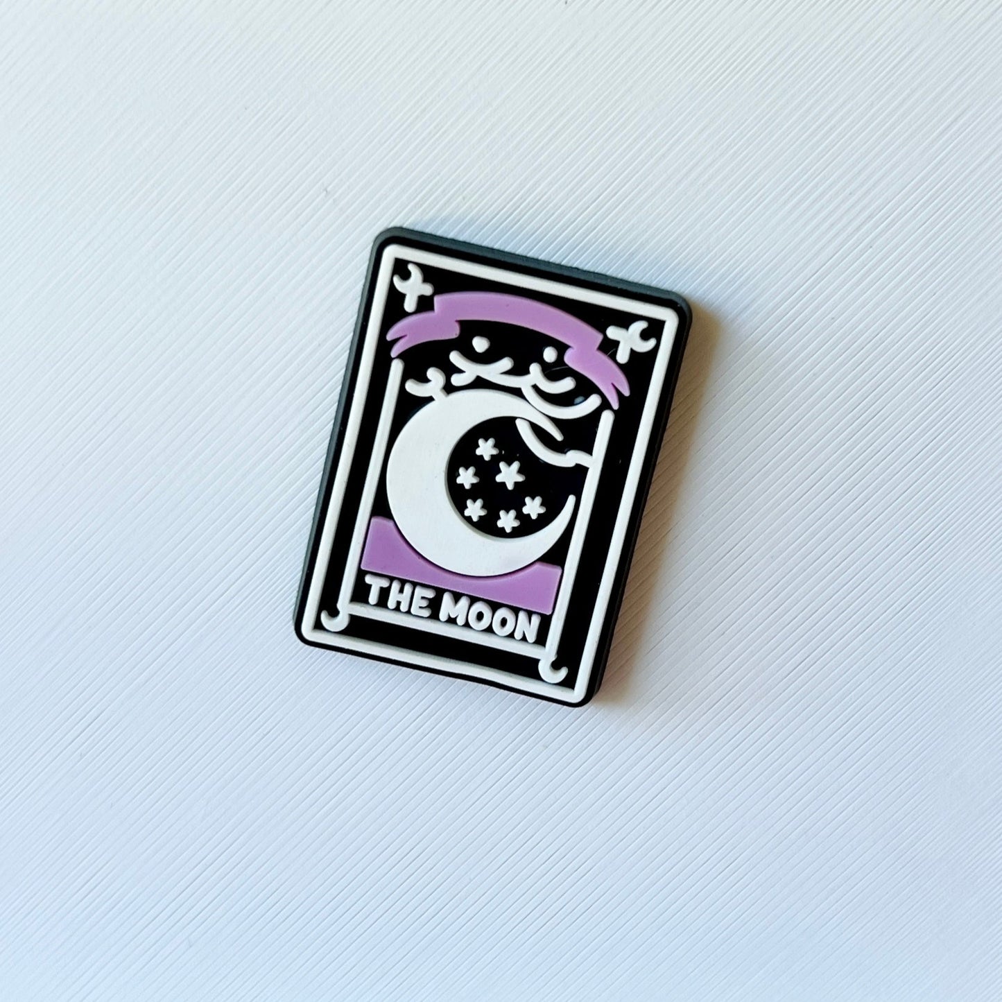 The Moon Tarot Card Shoe Charm