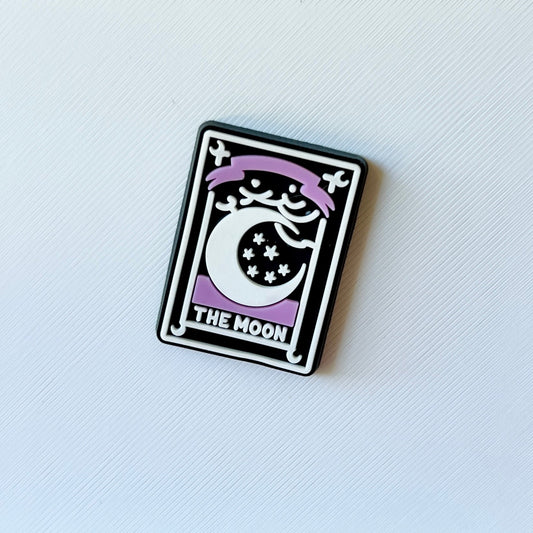 The Moon Tarot Card Shoe Charm