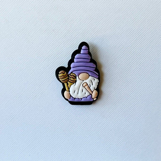 Maracas Gnome Shoe Charm