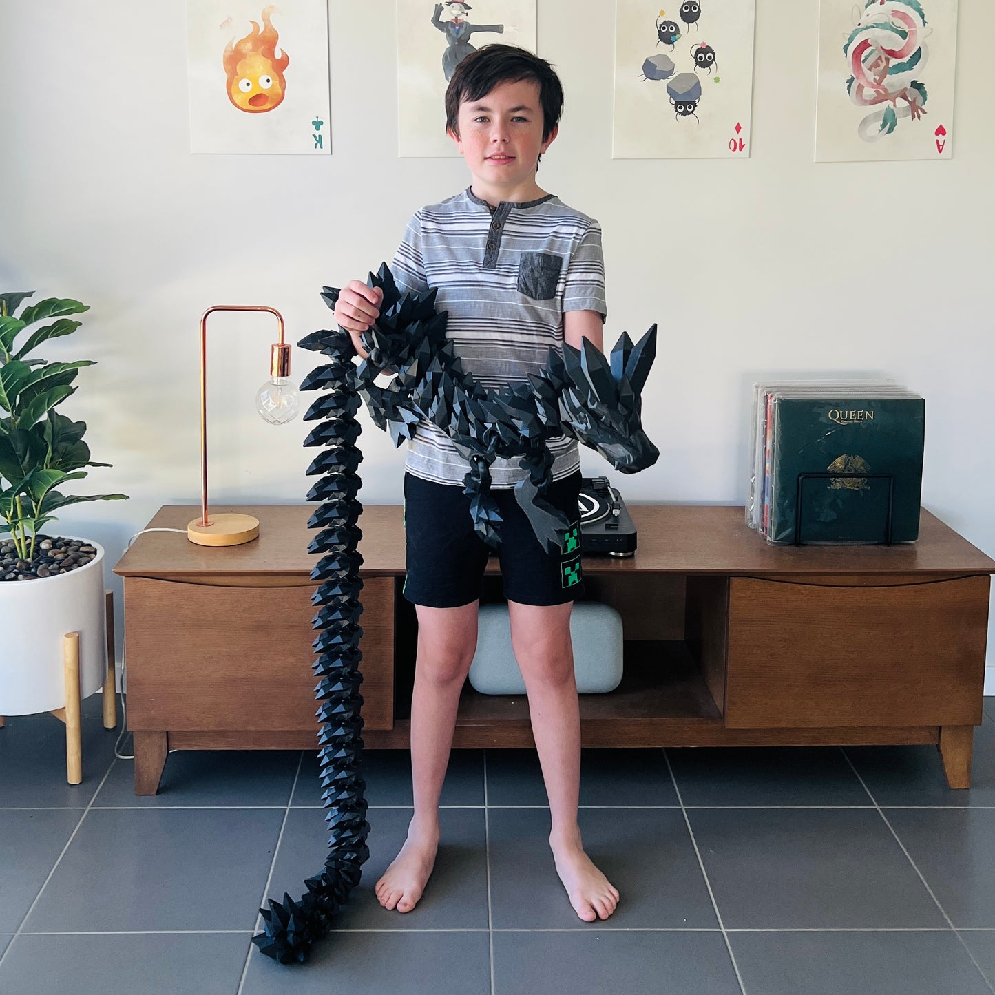 Crystal Dragon Gigantic 2m Long